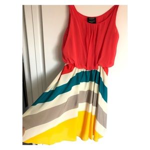 Color block dress